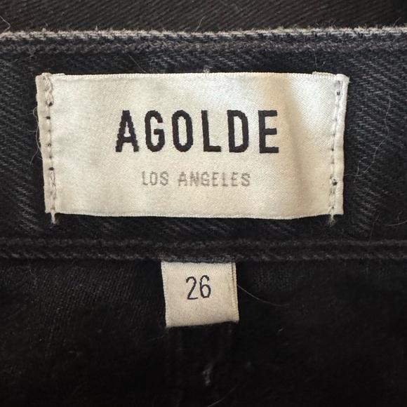 AGOLDE Cherie High Rise Straight Jean in
Distortion 26 - Picture 10 of 12